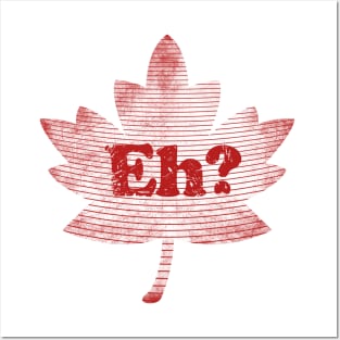 Retro eh canada day Posters and Art